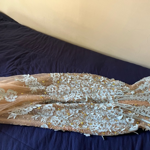 RARE RHINESTONE CORSET EVENING GOWN PROM DRESS offers welcome🩷 - Picture 9 of 16